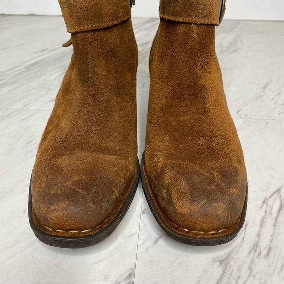 Born Morocco Brown Distressed Bootie 7 - Picture 9 of 13